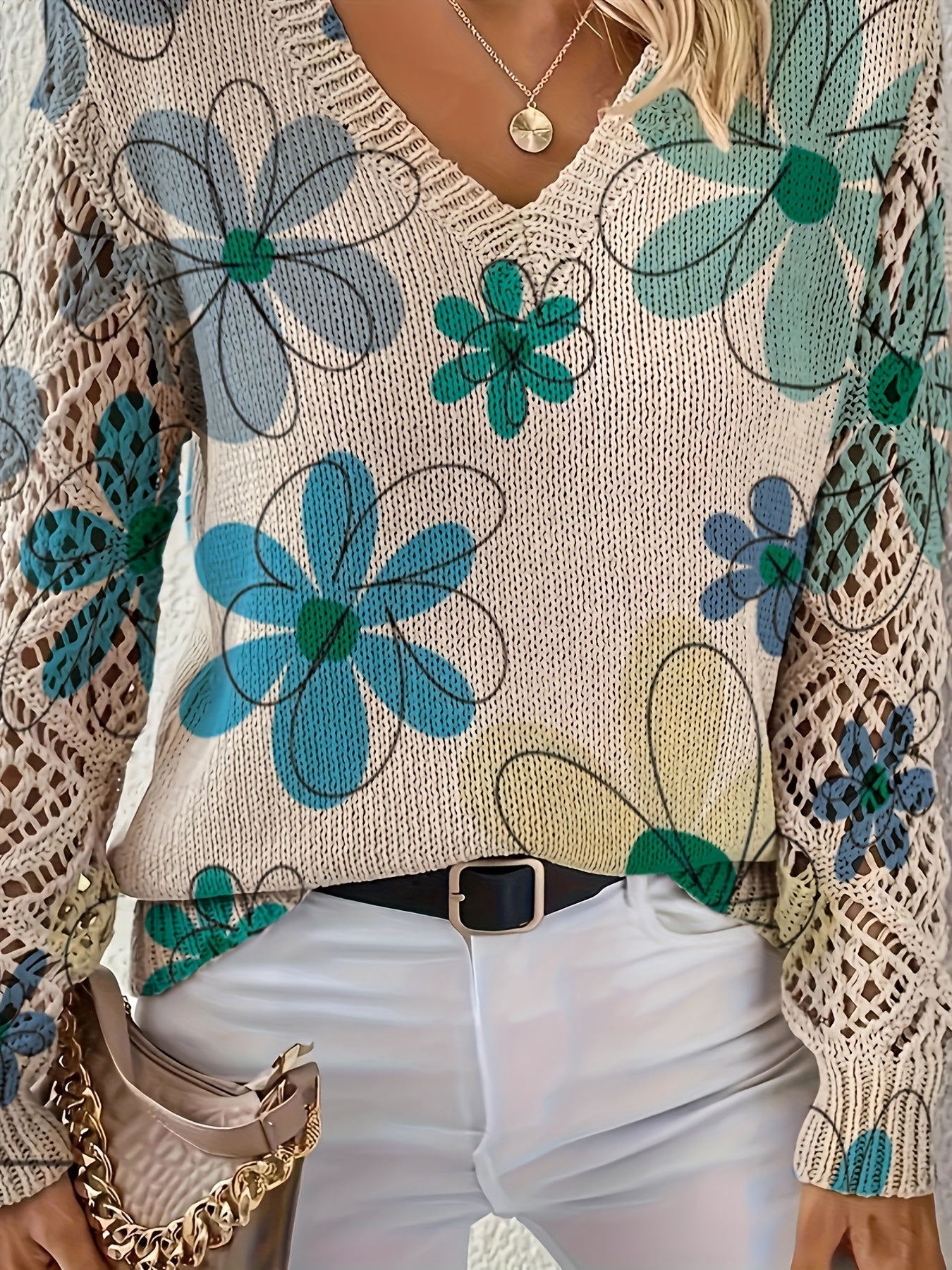 Selva - Pull col V élégant