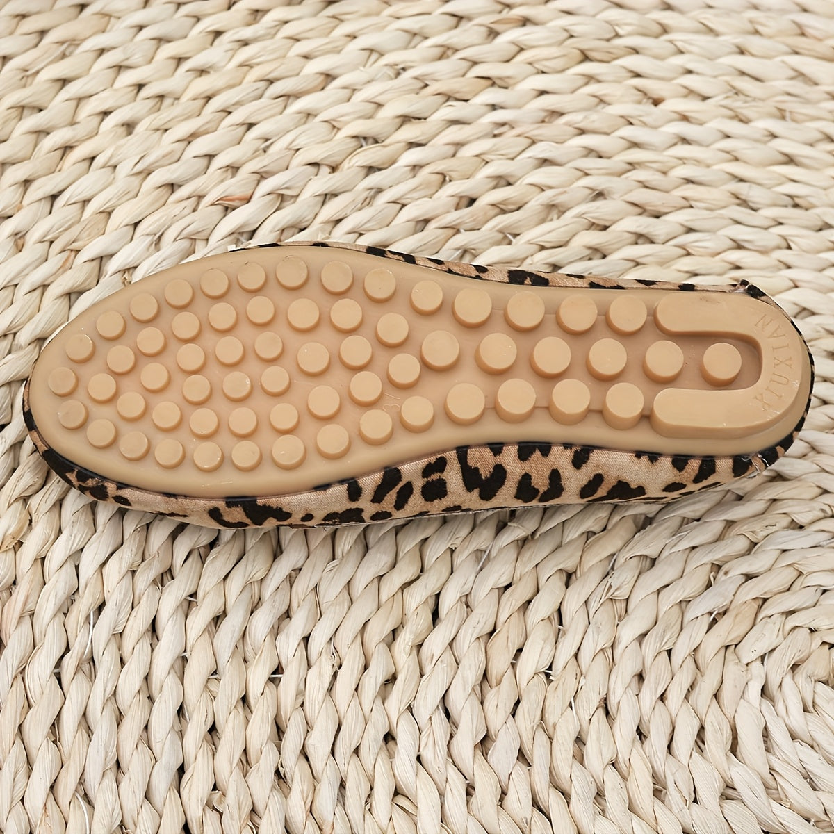 Jaya – Mocassins léopard souples et confortables