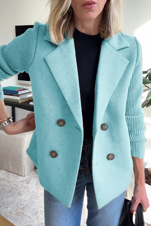 Blazer Sasha – Maille Tricot & Élégance Décontractée