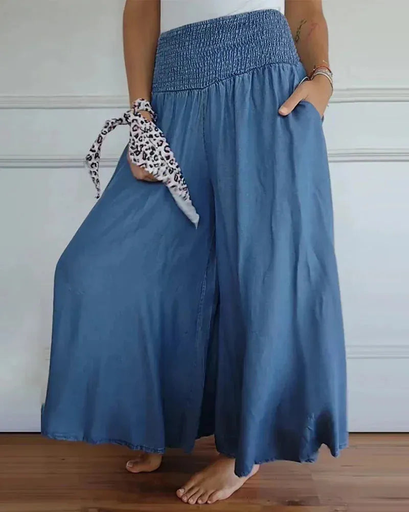 Sylvia - Pantalon jupe-culotte ultra confortable