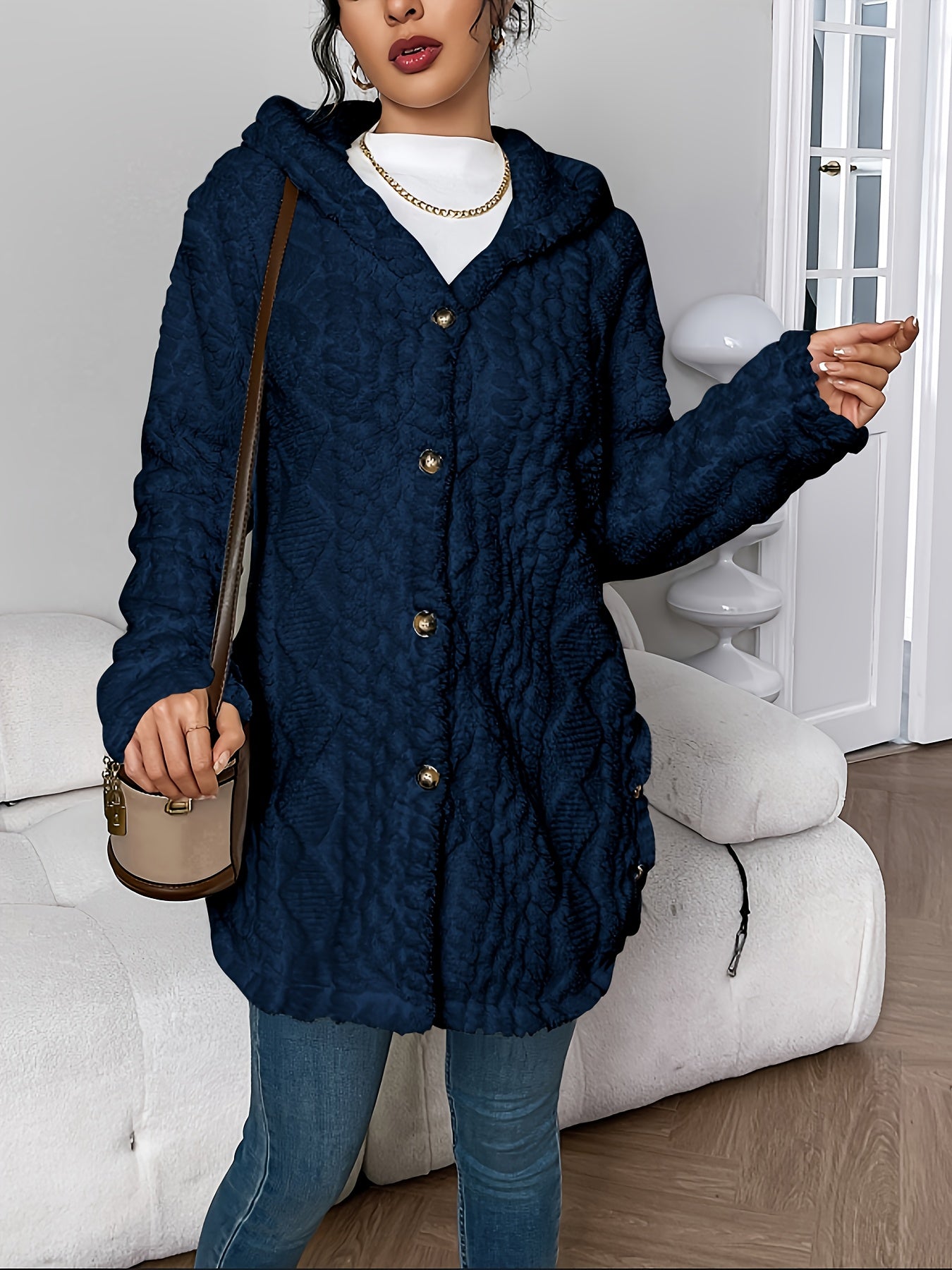 Cardigan Capuche Cozy Chic