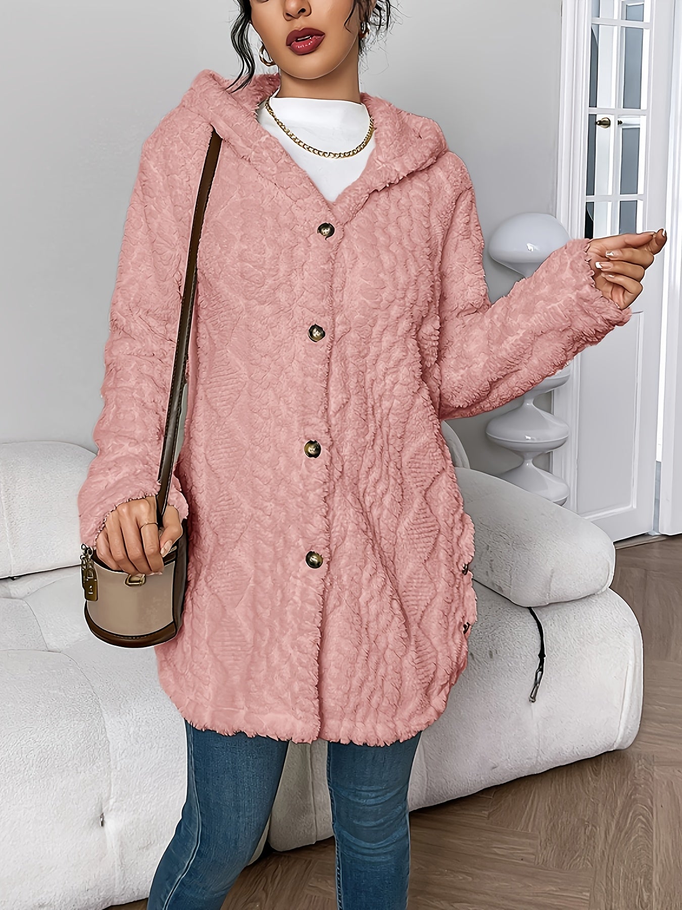 Cardigan Capuche Cozy Chic
