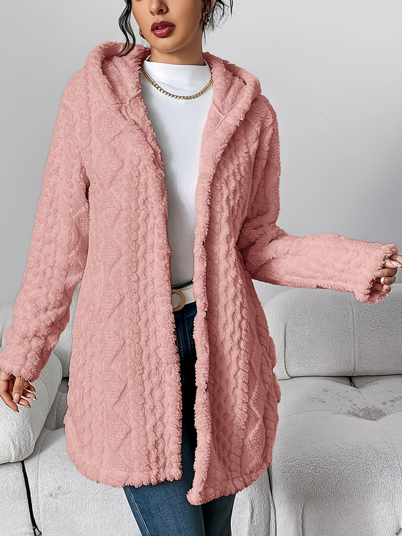 Cardigan Capuche Cozy Chic
