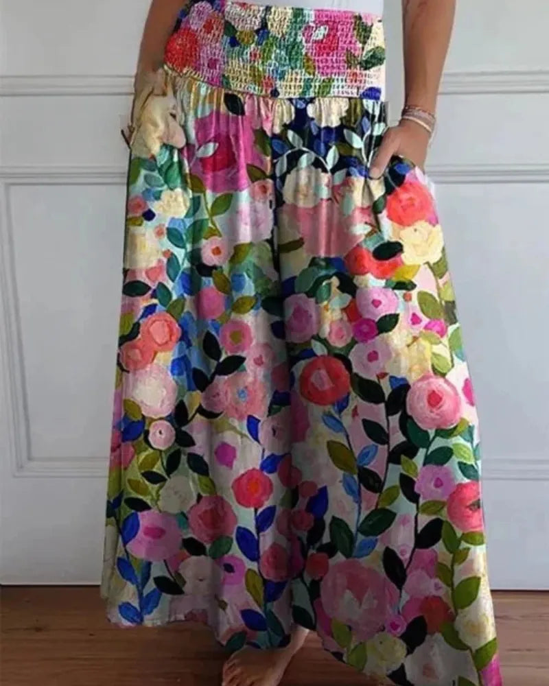 Sylvia - Pantalon jupe-culotte ultra confortable