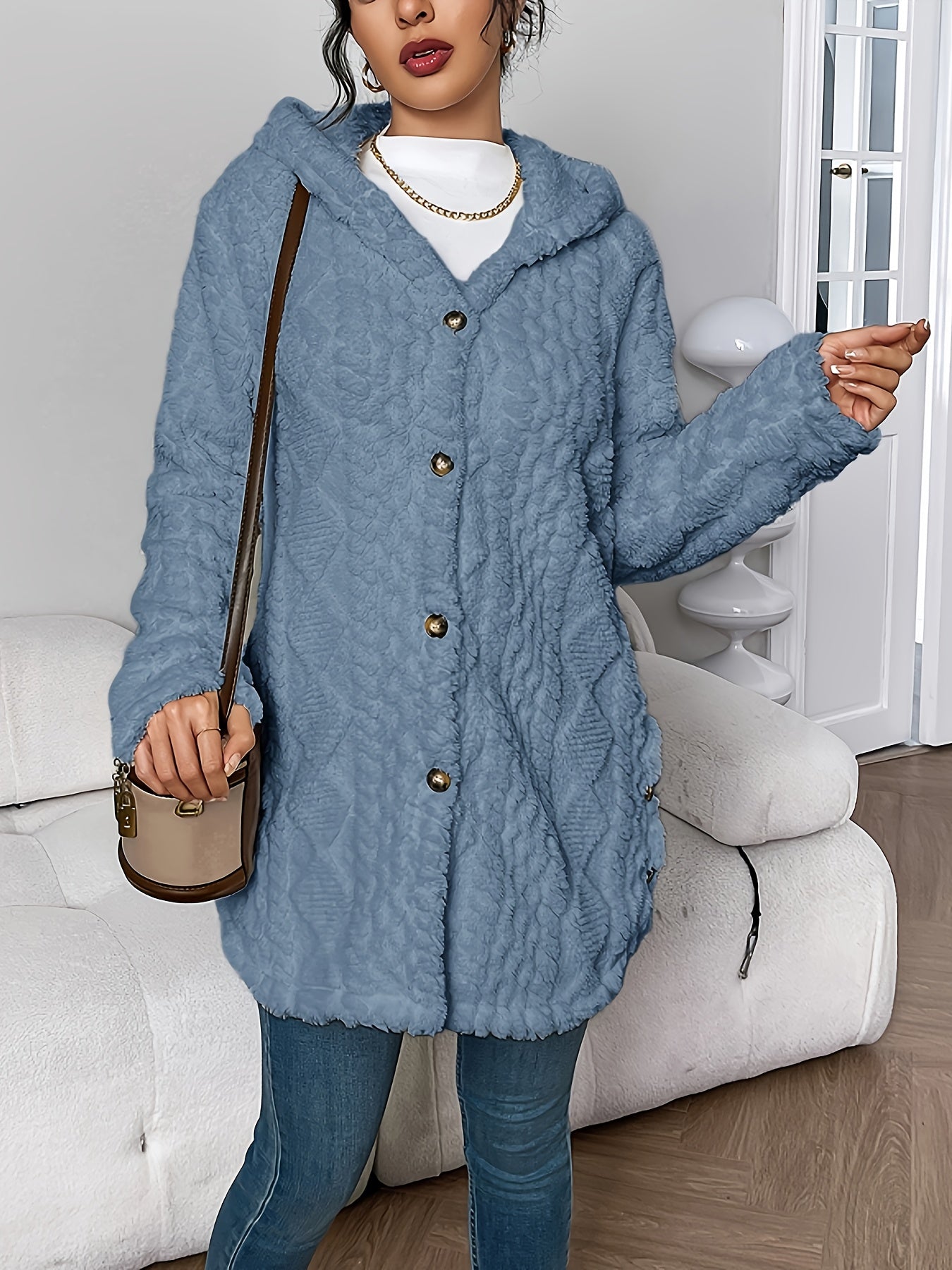 Cardigan Capuche Cozy Chic