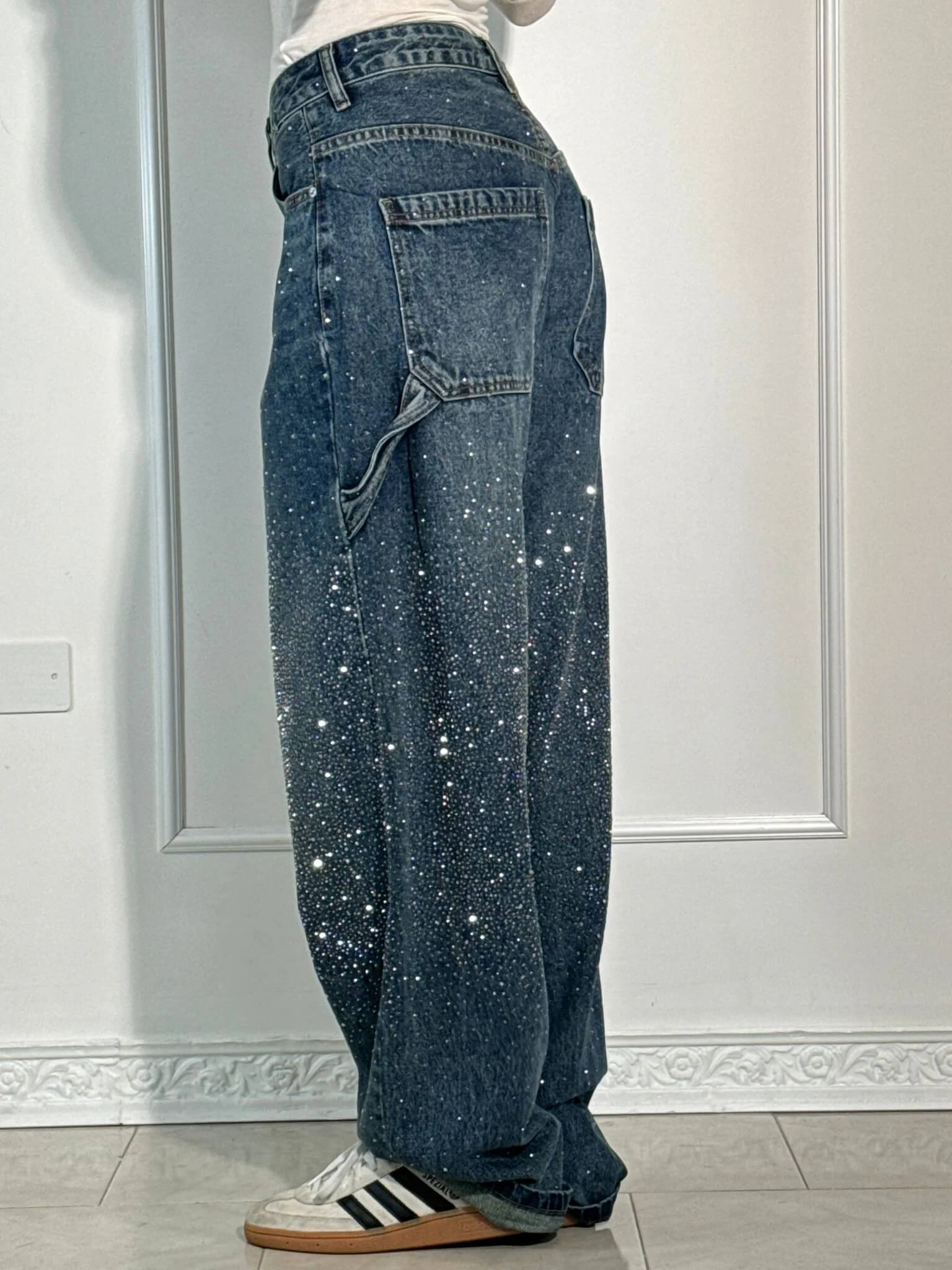 Jean en denim Balloon Carpenter Shine
