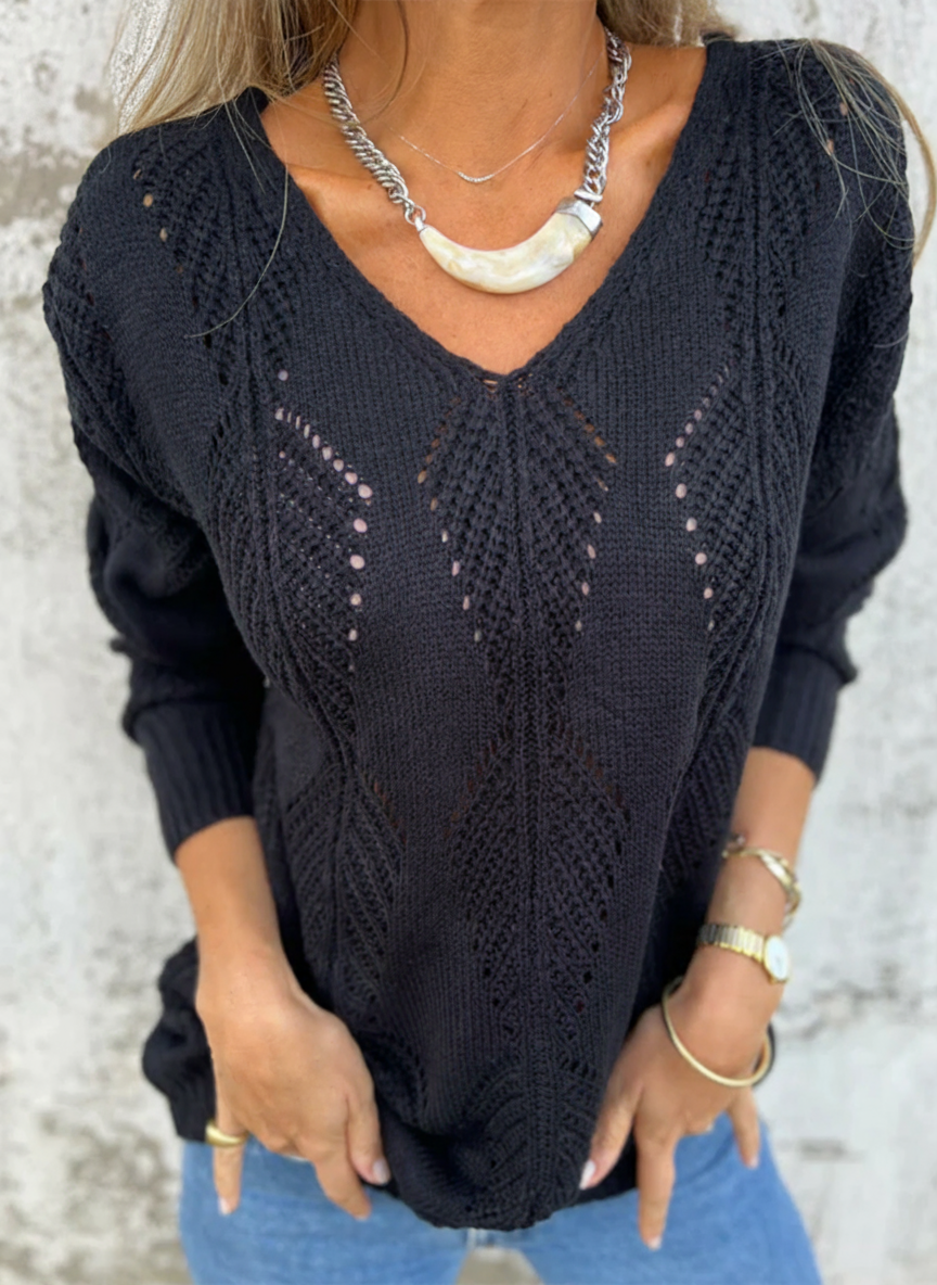 Cardigan Neiva – Réversible à Motif Feuillage