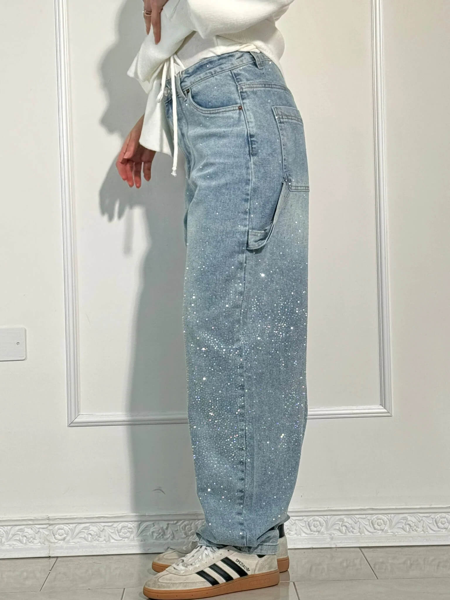 Jean en denim Balloon Carpenter Shine