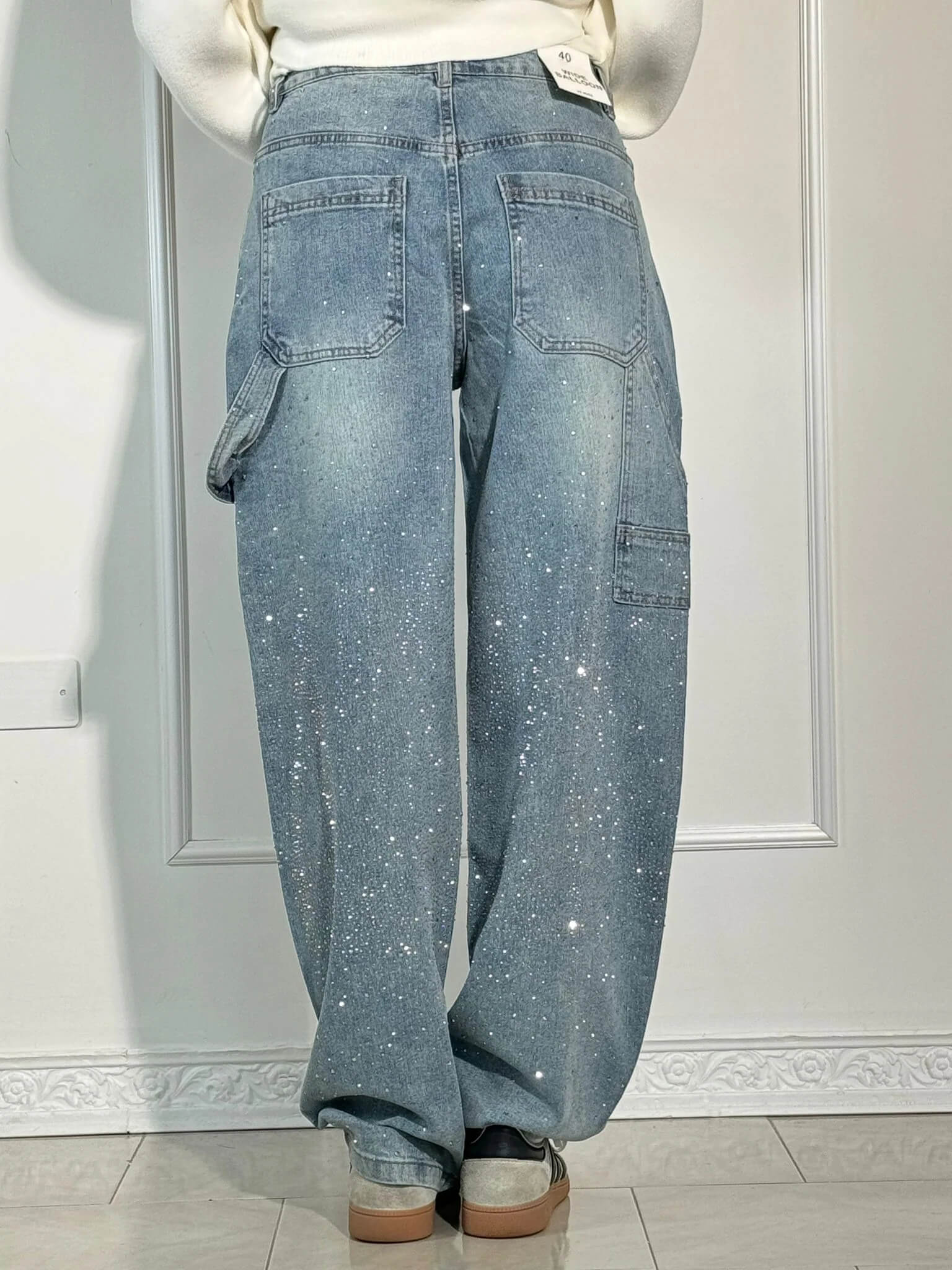 Jean en denim Balloon Carpenter Shine