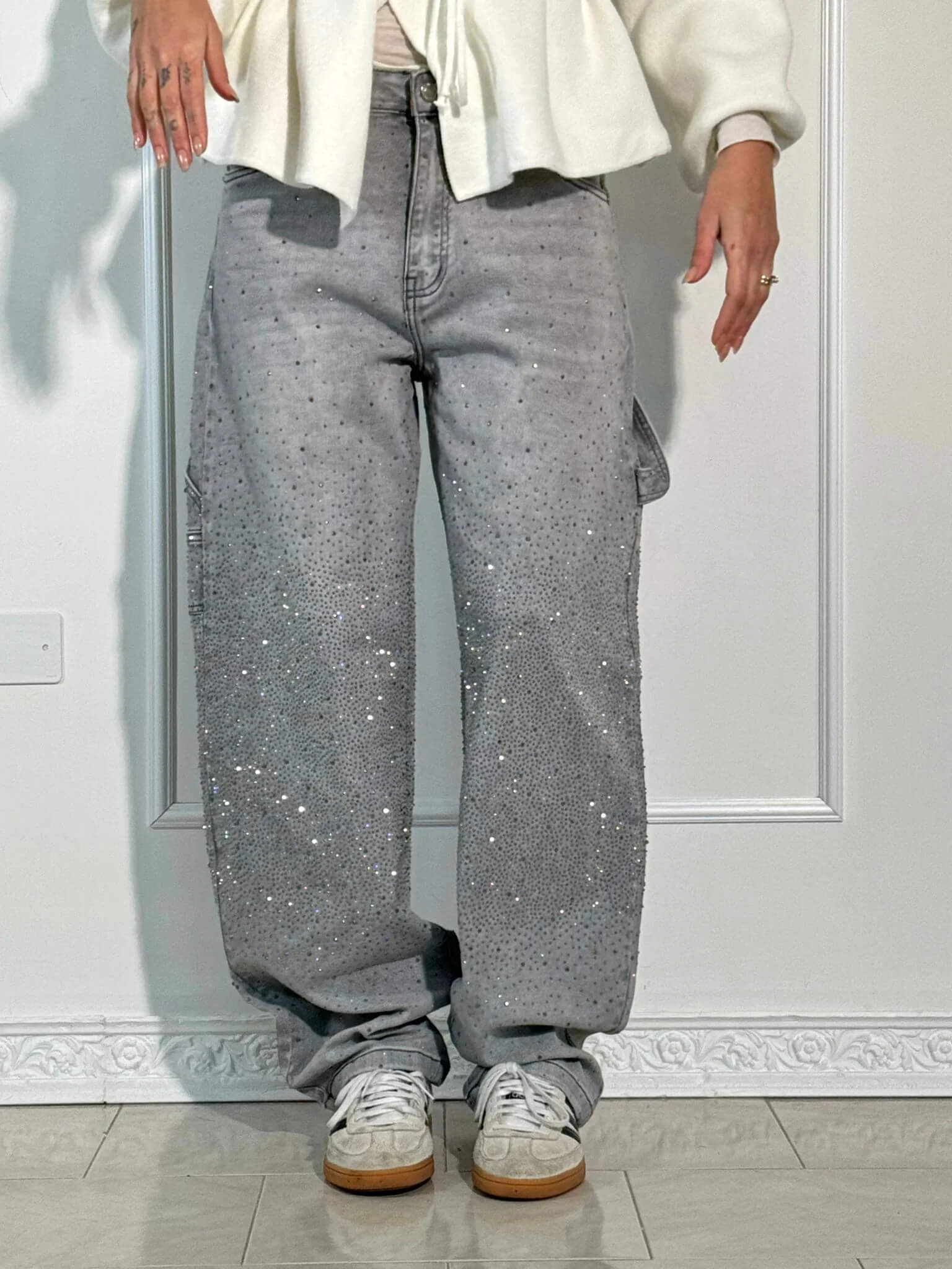 Jean en denim Balloon Carpenter Shine