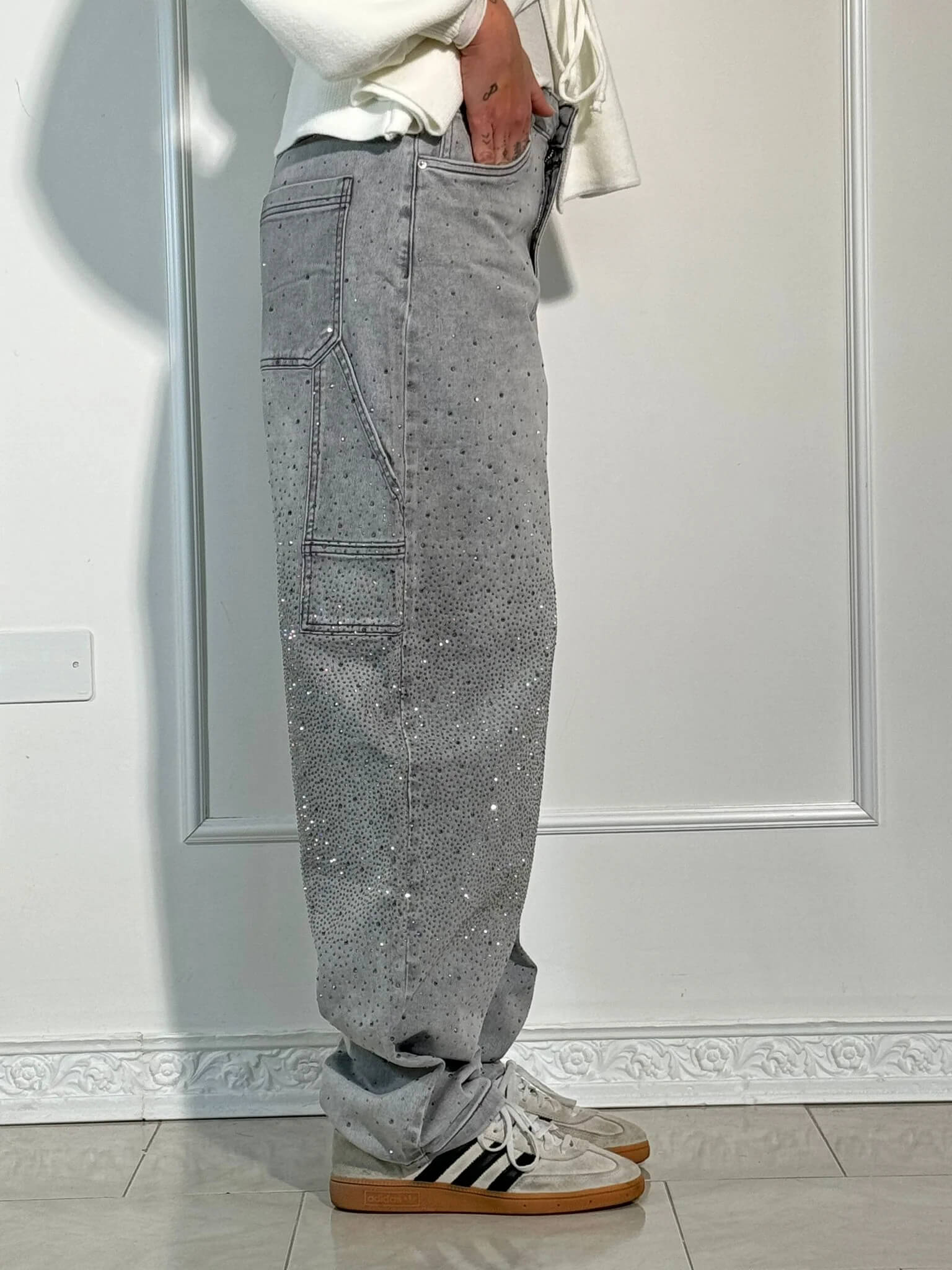 Jean en denim Balloon Carpenter Shine
