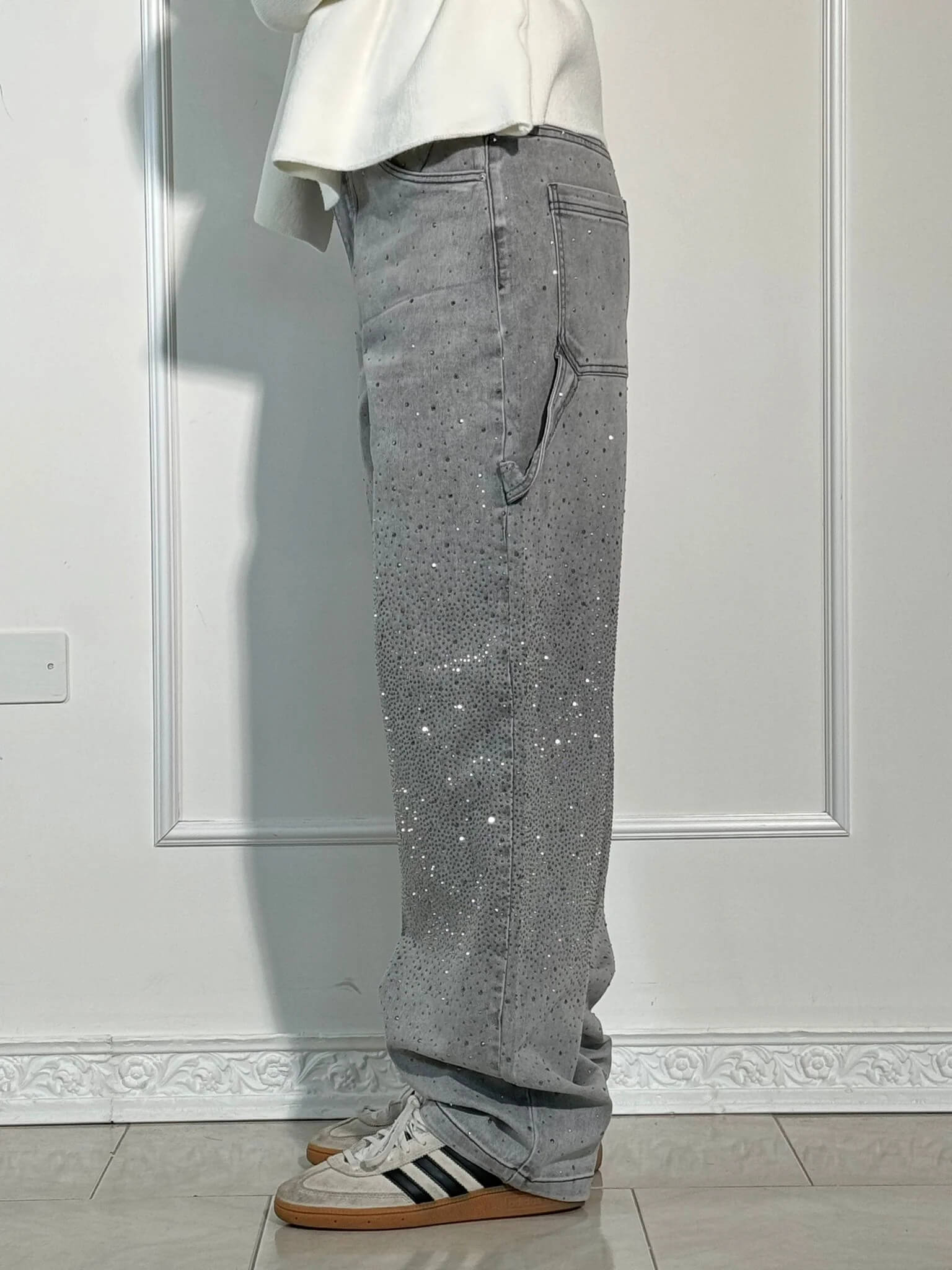 Jean en denim Balloon Carpenter Shine