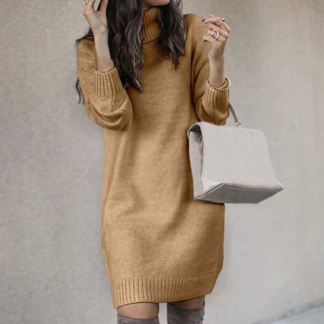 Robe Tricotée Décontractée
