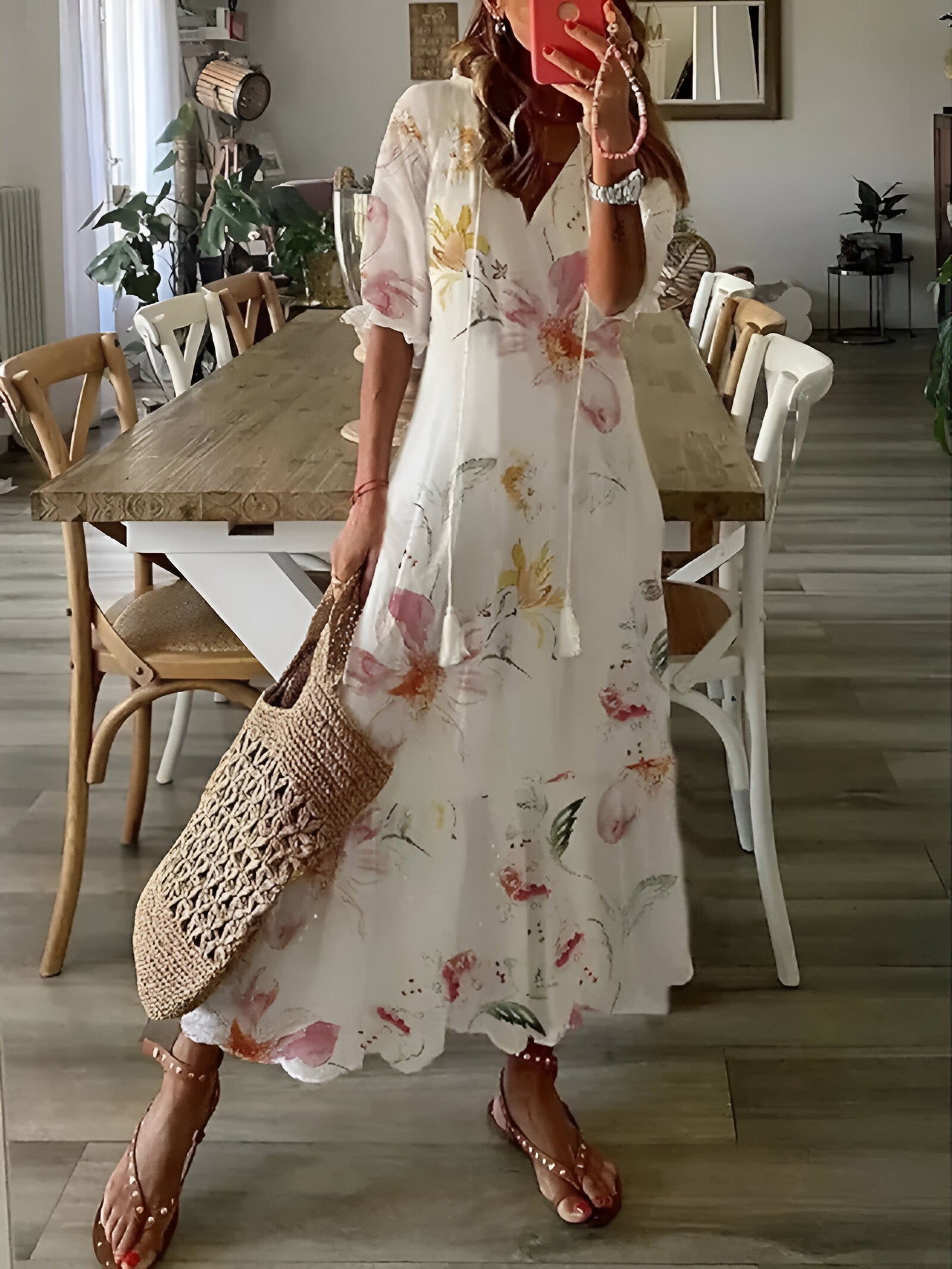 Alizée - Robe maxi bohème