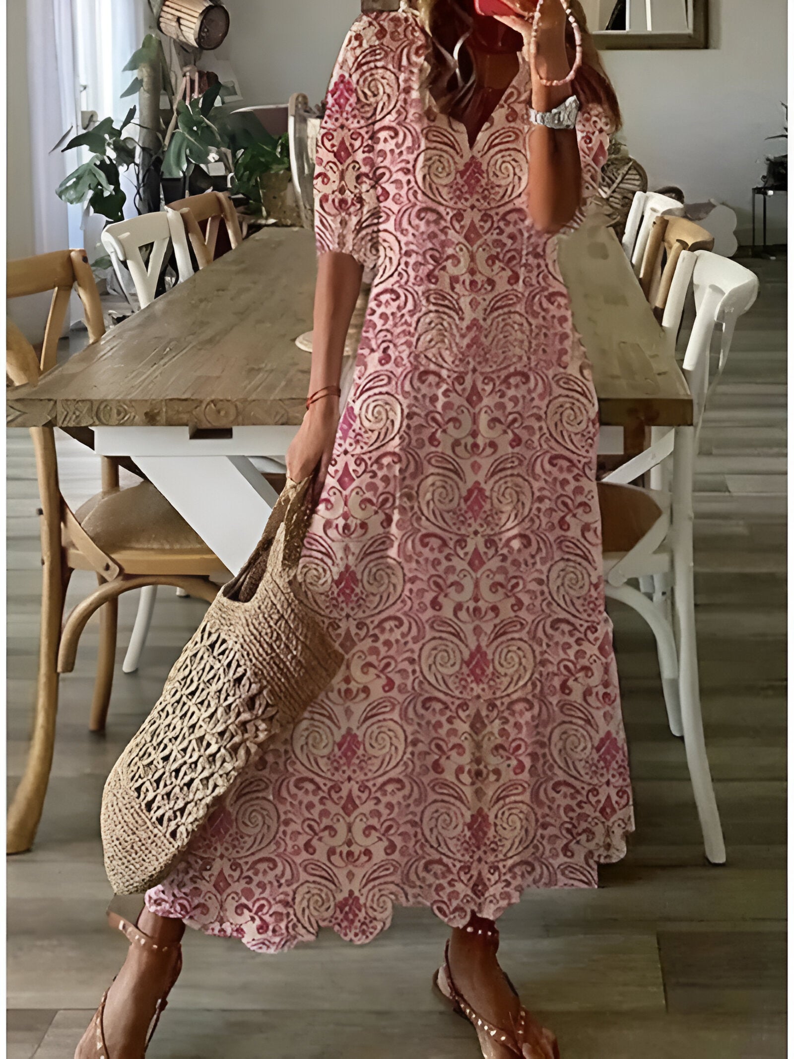 Alizée - Robe maxi bohème
